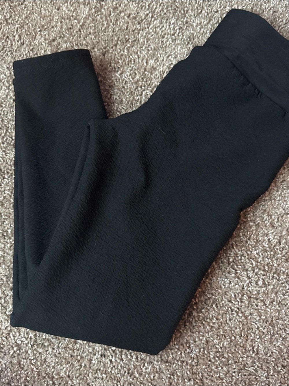 Rainbow Black High-Waist fleece lined Leggings